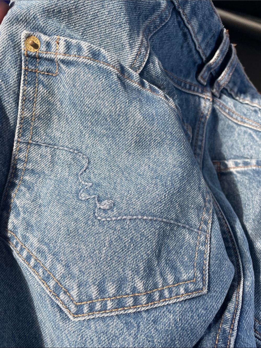 NWT FREE PEOPLE Good Luck Mid Rise Barrel Jeans! - Picture 11 of 11